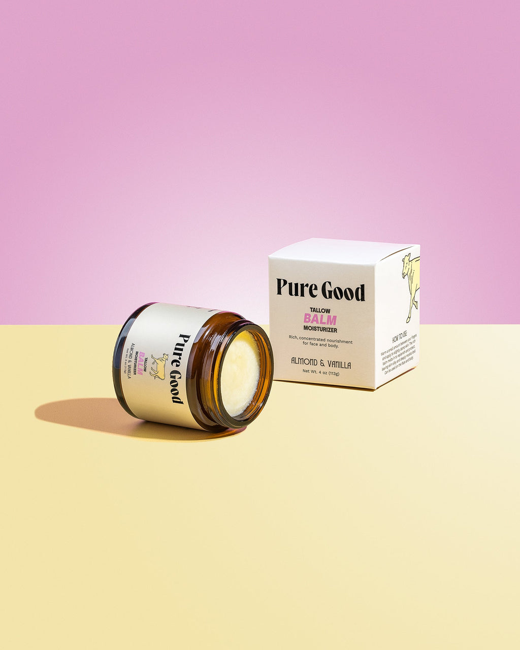 Almond + Vanilla Tallow Balm